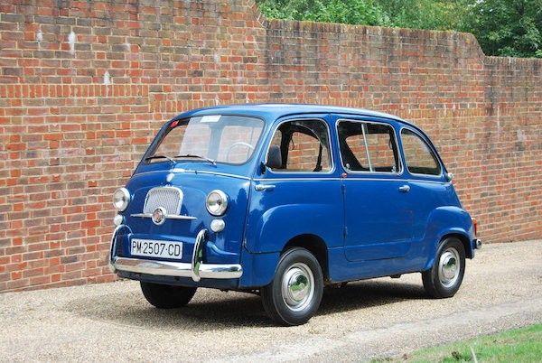 De kamer schoonmaken Druppelen ik ben slaperig Fiat 600 Multipla - thecoolcars.nl