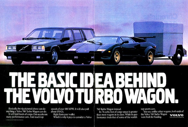 Volvo 740 Turbo ad